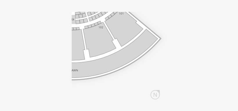 Verizon Wireless Amphitheatre Seating Chart Parking - Circle, transparent png download