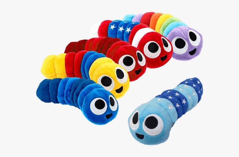 1 Of - Slither Io Snakes Plush, transparent png download