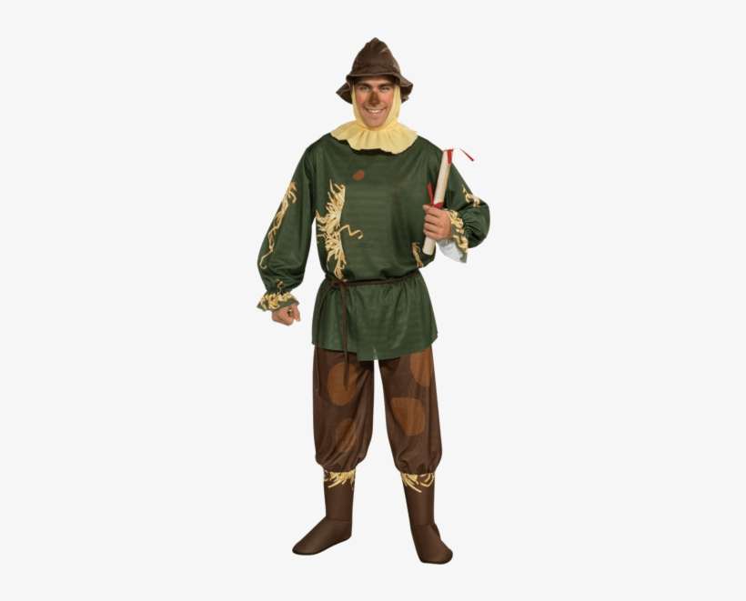 Official Wizard Of Oz Scarecrow Costume - Scarecrow Wizard Of Oz Costume, transparent png download