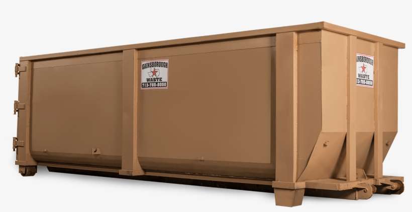 15 Yard Roll Off Dumpster - Dumper, transparent png download