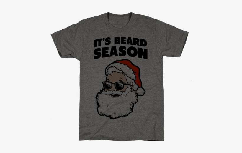 It's Beard Season Mens T-shirt - Shirt, transparent png download