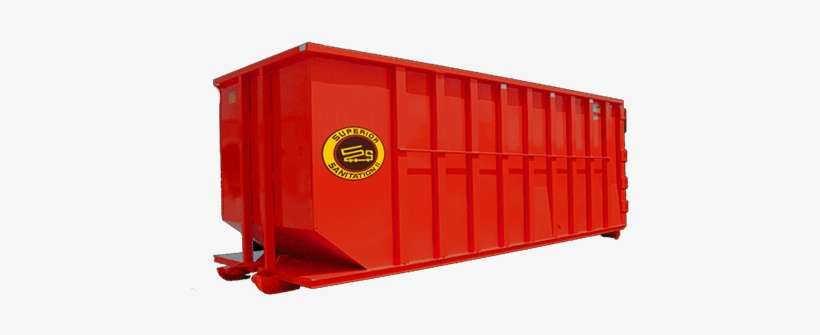 Roll Off Dumpster 8 Ft H X 22 Ft L X 8 Ft W - Shipping Container, transparent png download