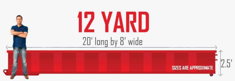12 Yard Dumpster Rental In Madison - Roll-off, transparent png download