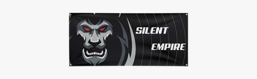 Silent Empire Team Flag - Skull, transparent png download