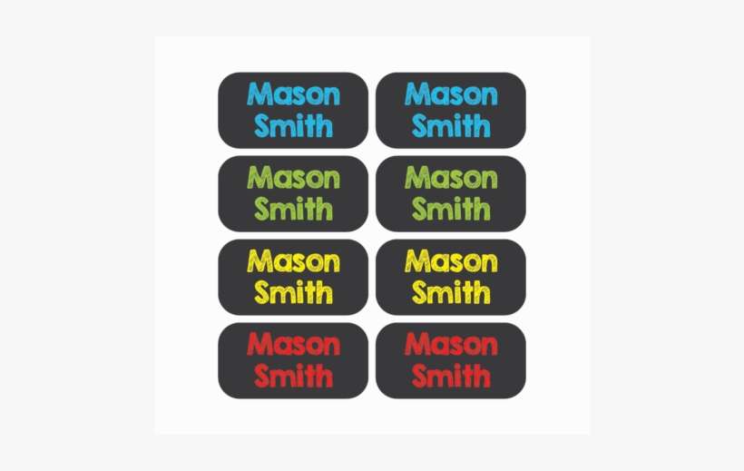 Clothing Tag Labels - Decal, transparent png download