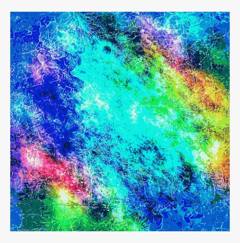 Fractal Art Diamond-square Algorithm Nebula Plasma, transparent png download