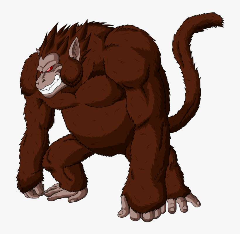 The Great Ape Endive By Victor0822-da7hpgr - Goku The Great Ape, transparent png download