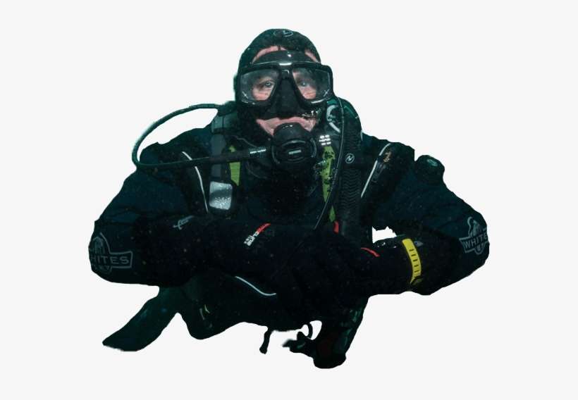 Dry Suit Diving - Scuba Diving, transparent png download