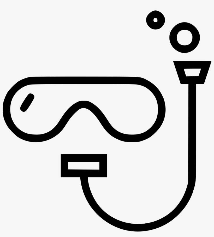 Goggles Scuba Diving Equipment Ocean Sea Comments - Scuba Diving, transparent png download