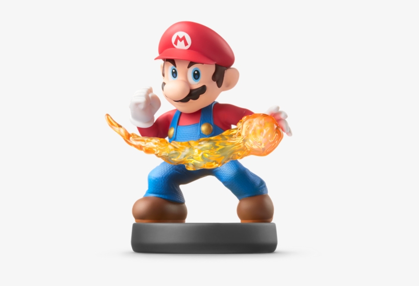 Mario Super Smash Bros Amiibo, transparent png download