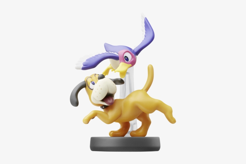 Nintendo - Duck Hunt Duo Amiibo (super Smash Bros), transparent png download