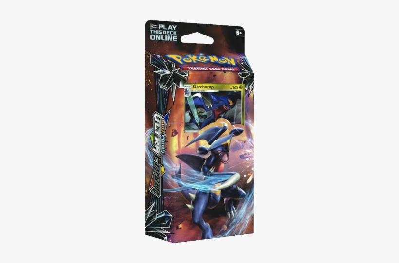 Sun & Moon Ultra Prism Theme Deck - Pokemon Garchomp Theme Deck, transparent png download