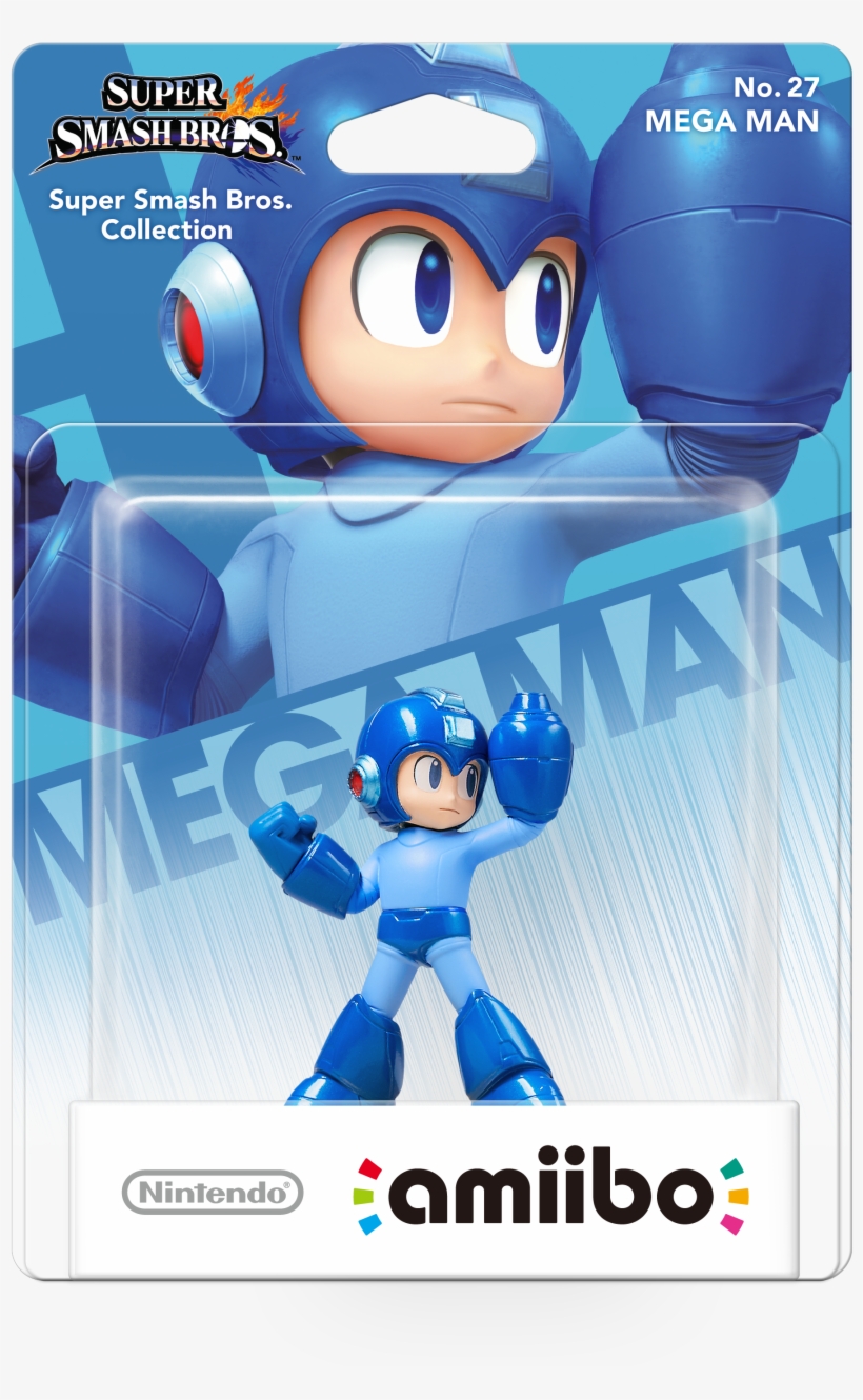 Wave03 09 Amiibo Meg - Amiibo Mega Man, transparent png download