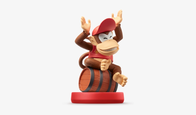 Diddy Kong Amiibo Figure - Diddy Kong Amiibo, transparent png download