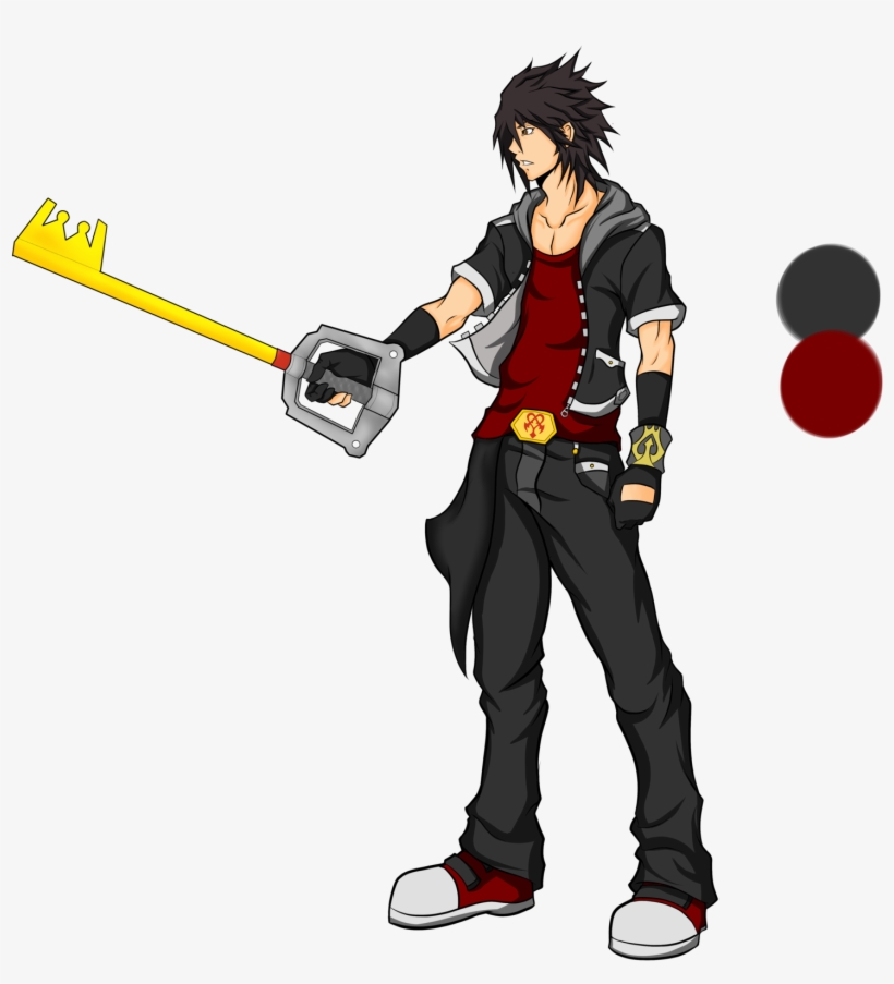 Kingdom Hearts Oc Cory By Suisauce-d57avml - Kingdom Hearts Space Sora And Riku, transparent png download