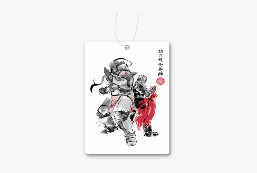 Brotherhood Sumi-e Air Freshener - Full Metal Alchemist Brotherhood Poster, transparent png download