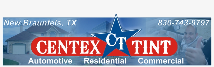 Centex Tint Best Window Tint For Cars, Homes & Boats - New Braunfels, transparent png download