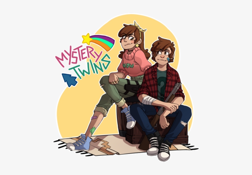 “ Mabel & Dipper Pines, The Mystery Twins, Paranormal - Dipper And Mabel Pines Older, transparent png download