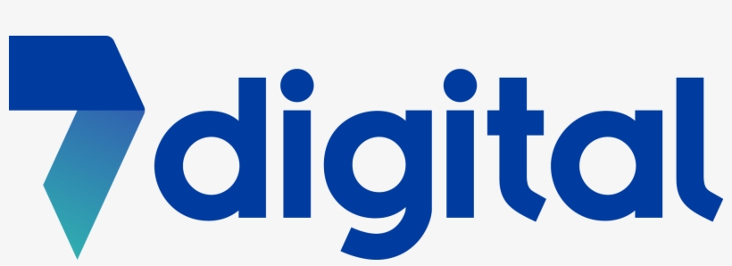 7digital - 7 Digital Music Logo, transparent png download