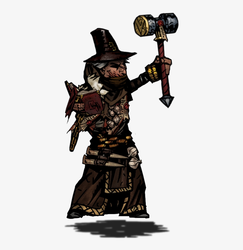 I've Also Vaguely Tried To Balance It Around Pitch - Darkest Dungeon Witch Hunter, transparent png download