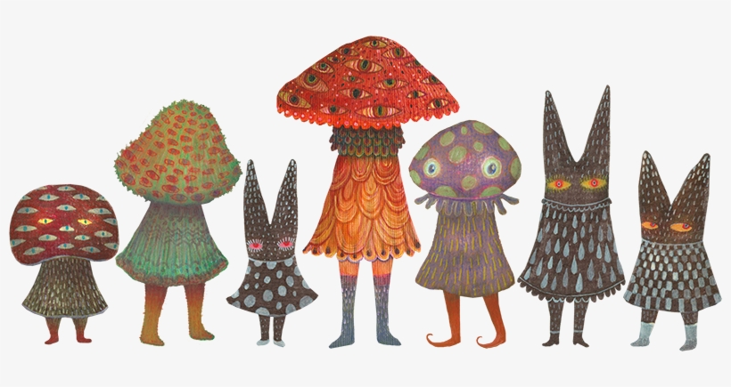 The Cursed Forest On Behance Non Human - Illustration, transparent png download