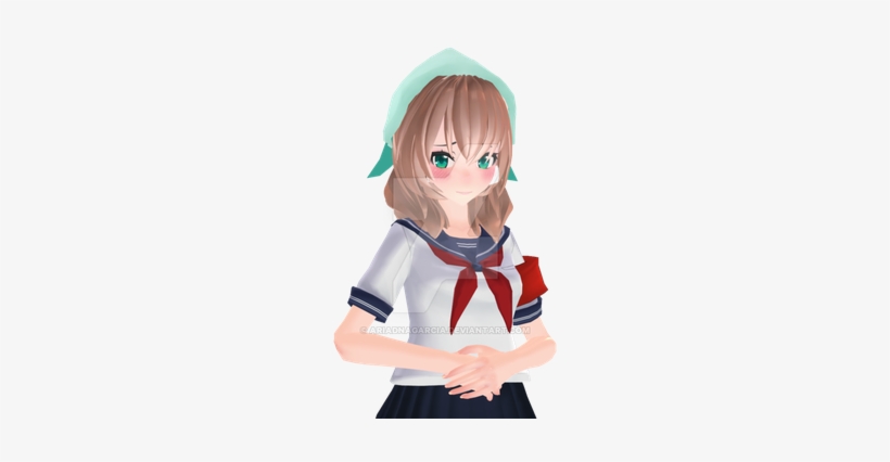 [mmd] Amai Odayaka Wip By Ariadnagarcia Yandere Simulator - Deviantart, transparent png download