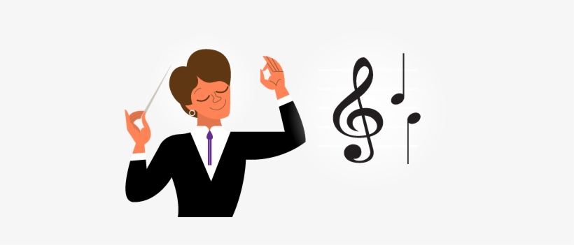 Isfp - Treble Clef Pillow Case, transparent png download