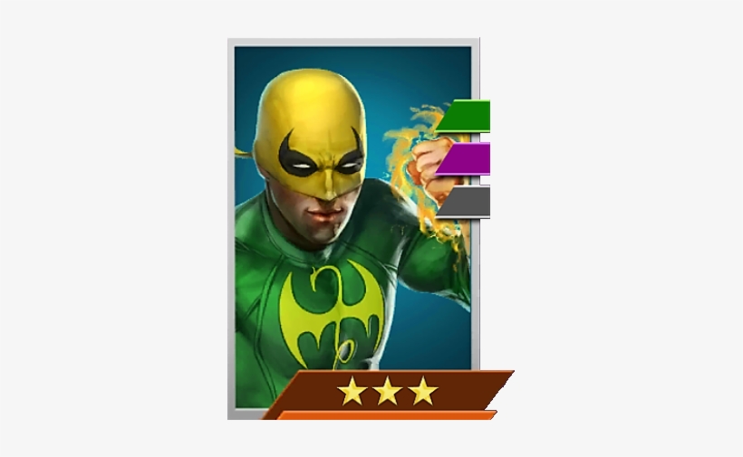 Enemy Iron Fist - Iron Fist Marvel Puzzle, transparent png download