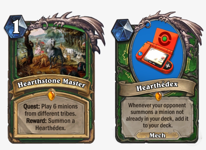 Oak Would Be Proud - Hearthstone Un Goro Hunter Quest, transparent png download