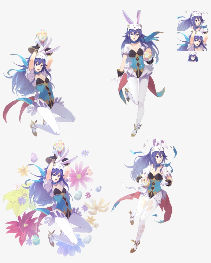 Click For Full Sized Image Lucina - Fire Emblem Heroes Spring Festival, transparent png download