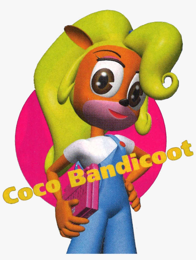Coco Bandicoot, From The Japanese Version Of '@crashbandicoot - Coco Bandicoot, transparent png download