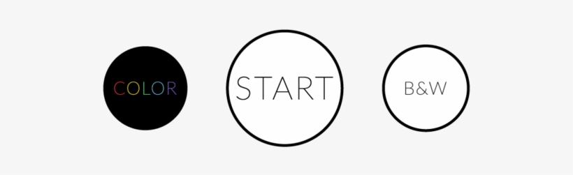 Start Screen Hollywood Theme For Breeze Dslr Remote - Circle, transparent png download