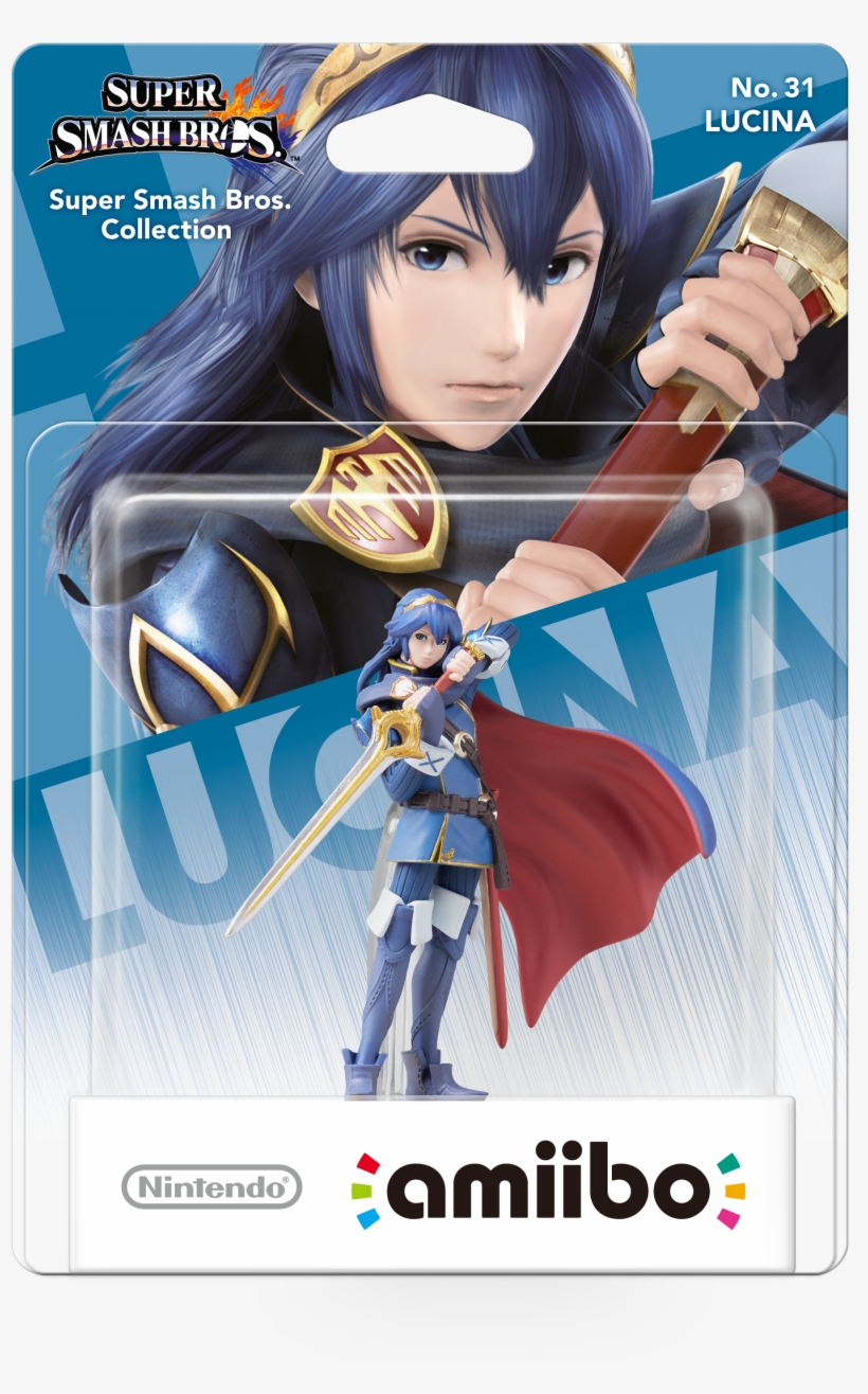 Wave04 02 Amiibo Luc - Lucina Amiibo Box, transparent png download