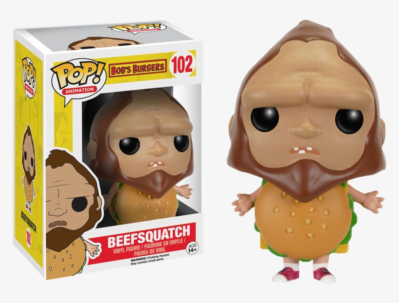Beefsquatch Pop Vinyl Figure - Beefsquatch Funko Pop, transparent png download