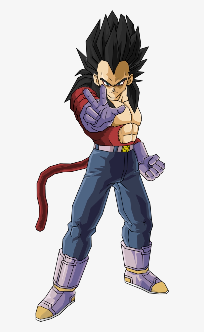 No Caption Provided - Vegeta Ssj4, transparent png download
