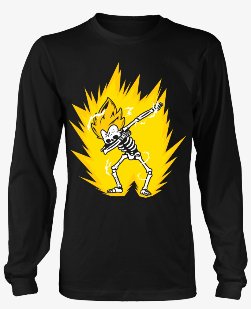 Majin Vegeta Dab Skeleton X Ray Costume - Funny Witches With Hitches Halloween Camping Distressed, transparent png download