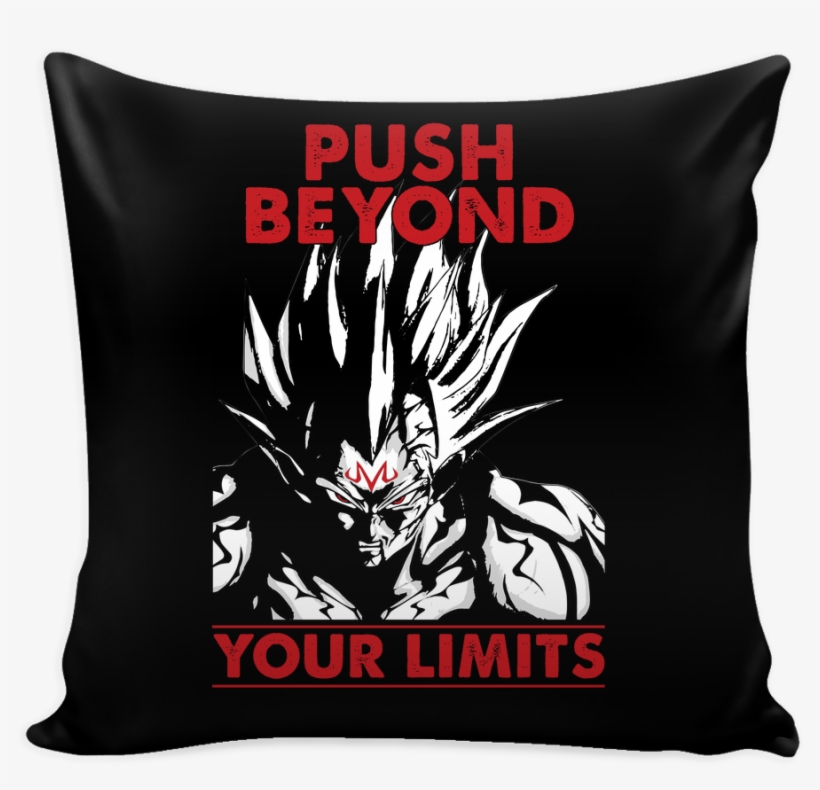 Super Saiyan Majin Vegeta Push Limits Pillow Cover - Super Saiyan Majin Vegeta Sf00228, transparent png download