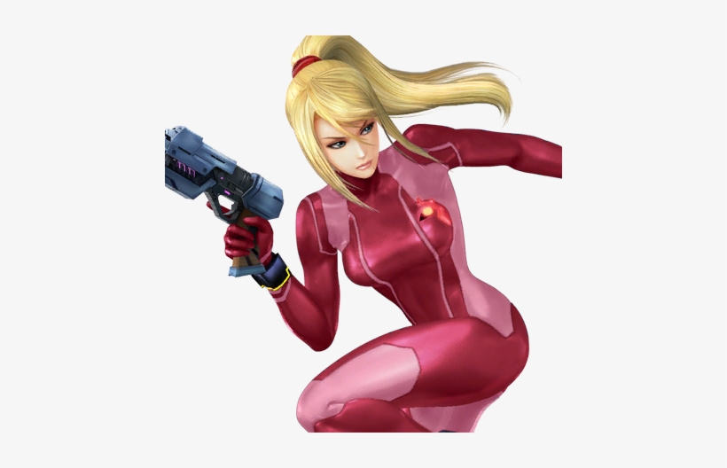 Zero Suit Samus - Nintendo Amiibo Samus - Wii U, transparent png download