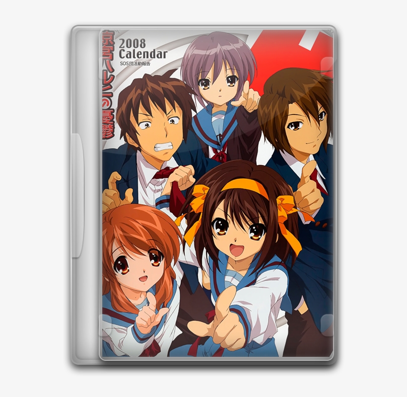 La Melancolía De Haruhi Suzumiya - Melancholy Of Haruhi Suzumiya, transparent png download