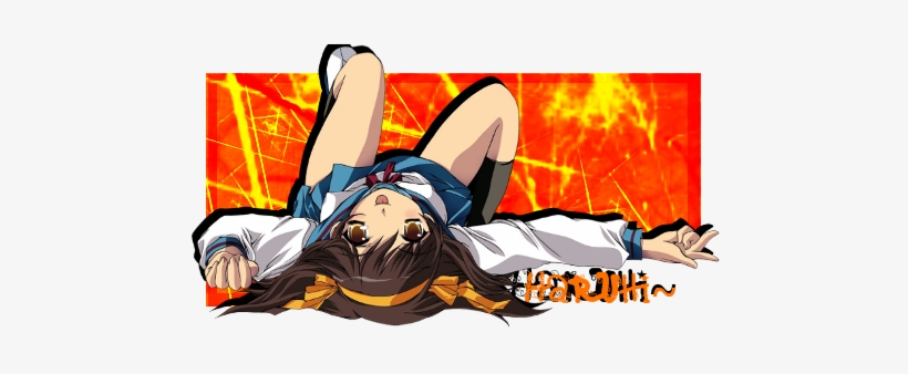 Http - //dl - Glitter Graphics - Go To Www - Glitter - Haruhi Suzumiya, transparent png download