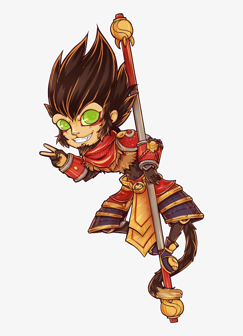 Google Search Monkey King, Hanuman, Hostel, League - League Of Legends Wukong Chibi, transparent png download