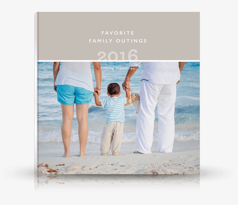 Front Photo Book Cover Designed For Special 2017 And - Vacation Photo Book Cover, transparent png download