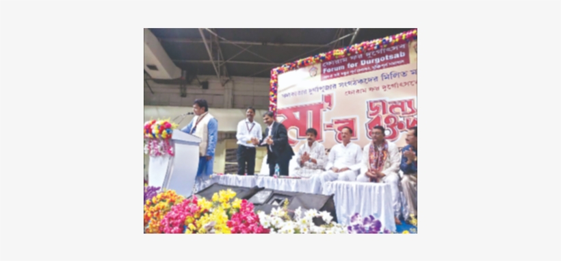 Durga Puja Organisers In City Organise Blood Donation - Artificial Flower, transparent png download