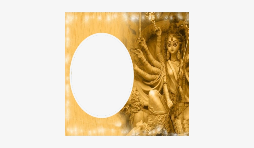 Preview Overlay - Durga Puja Frame Png, transparent png download