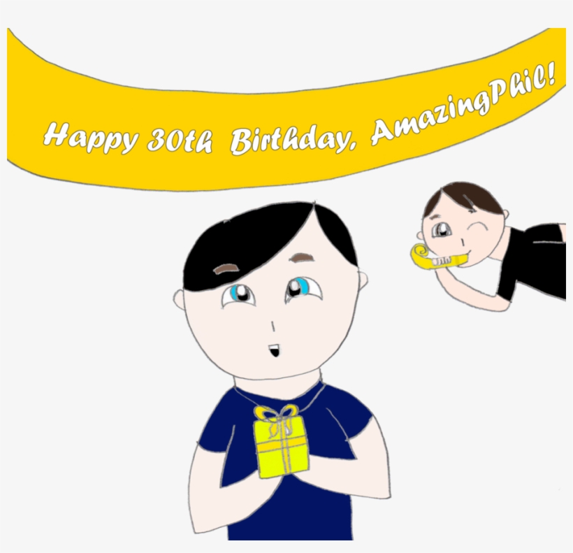Amazingphil Drawing Collage - Birthday, transparent png download