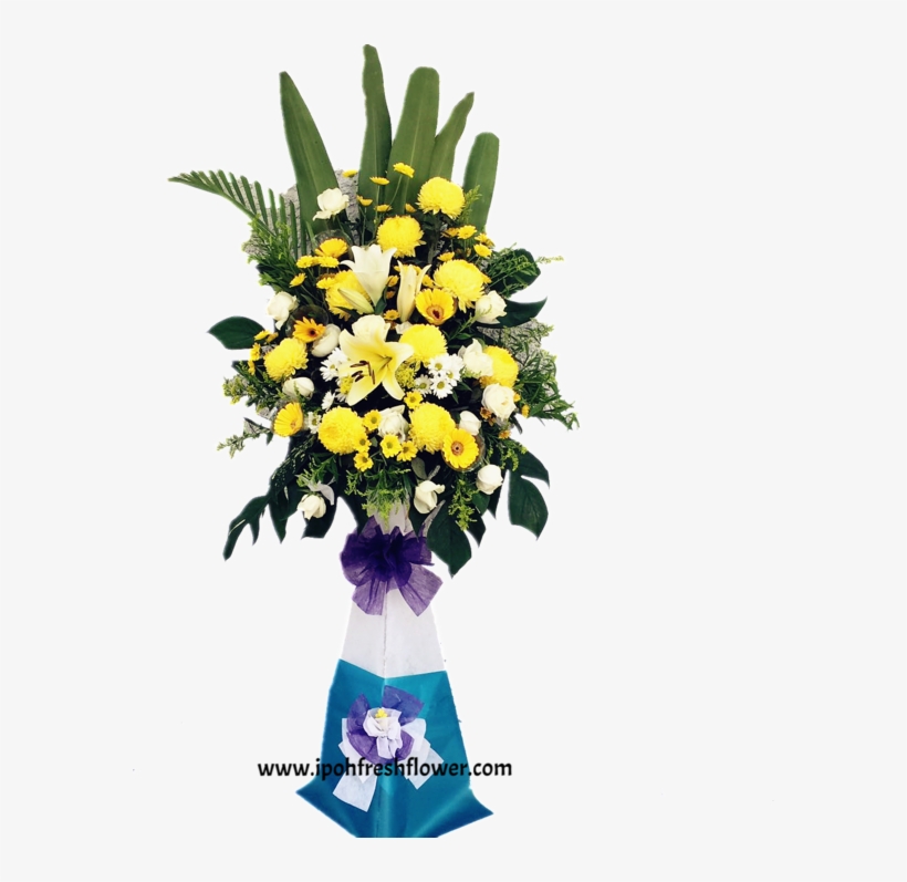 Condolence Flower Stand - Flower, transparent png download