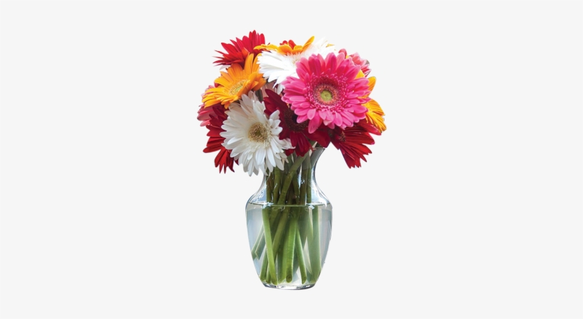 Flowers In Vase - Vase, transparent png download