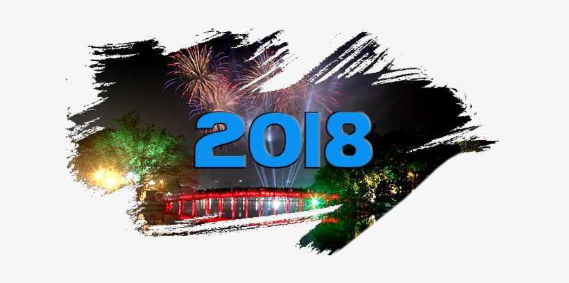 Welcome To 2018 First Off, We Would Like To Thank All - Fireworks, transparent png download