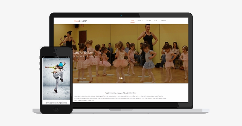 S Dancestudio - Studio Templates In Html, transparent png download