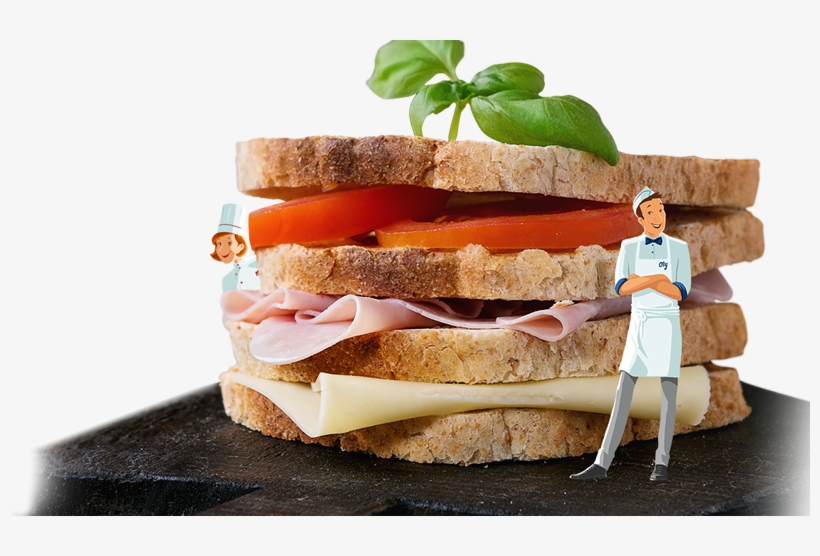 Olymel Brings To You 365 Days Of Sandwiches - Fast Food, transparent png download